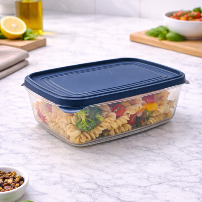 Hometouch Airtight Food Storage Container – 1.3L – Navy Lid