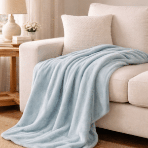 Hometouch Light Blue Coral Fleece Blanket 125x150cm (BUY ANY 3, ONLY PAY FOR 2!)