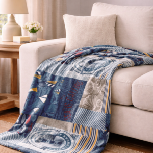 Hometouch Seaside Coral Fleece Blanket 150x180cm (BUY ANY 3, ONLY PAY FOR 2!)