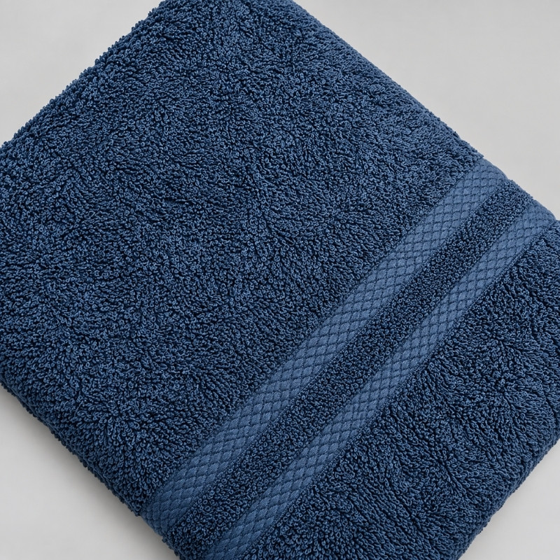 Nortex Madrid 420gsm 100% Cotton Towel – Navy - Image 6