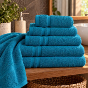 Nortex Madrid 420gsm 100% Cotton Towel – Ocean Blue