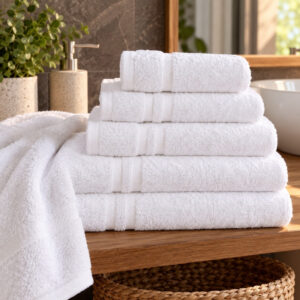 Nortex Madrid 420gsm 100% Cotton Towel – White