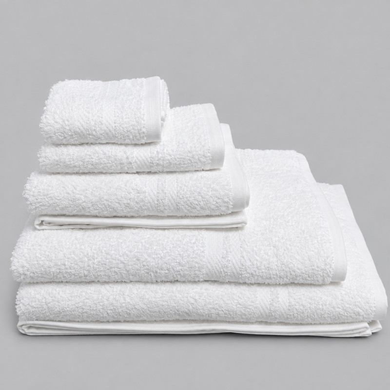 Nortex Madrid 420gsm 100% Cotton Towel – White - Image 3