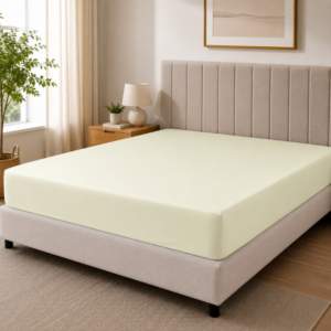 Hometouch Essentials Collection Fitted Sheet - Light Green