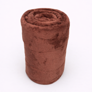 Hometouch Flannel Throw – Chocolate – 180x200cm