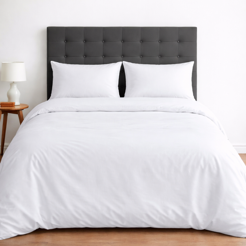 Hometouch Duvet Cover Set - Essentials Collection - White