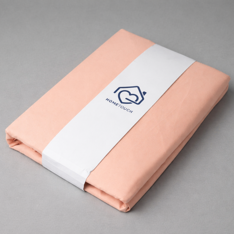 Hometouch Duvet Cover Set - Essentials Collection - Peach - Image 3