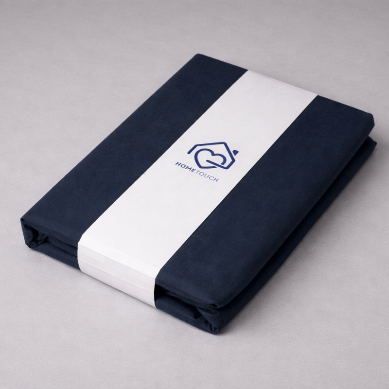 Hometouch Duvet Cover Set - Essentials Collection - Navy - Image 3
