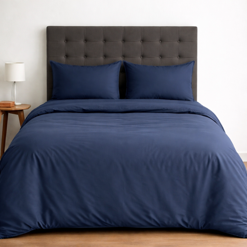 Hometouch Duvet Cover Set - Essentials Collection - Navy