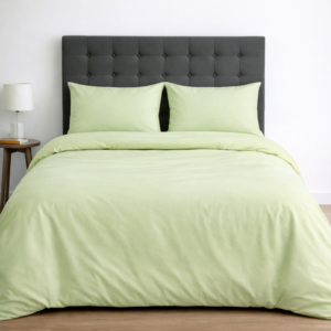 Hometouch Duvet Cover Set - Essentials Collection - Pastel Green