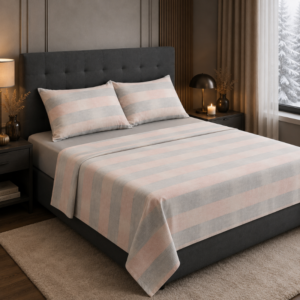 Casa Collection Ankaa Stripe Winter Flannel Bale Set