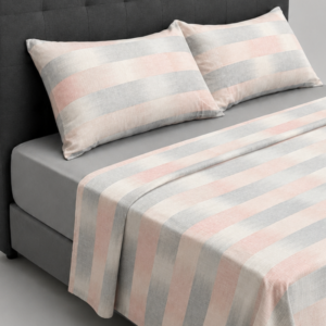 Casa Collection Ankaa Stripe Winter Flannel Bale Set
