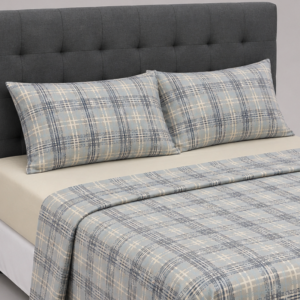 Casa Collection Farris Blue Winter Flannel Bale Set