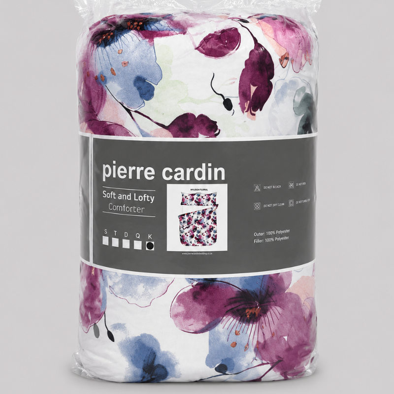Pierre Cardin Ryleigh Floral Comforter Set - Image 2