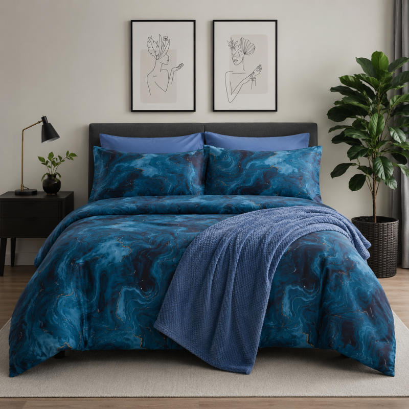 Pierre Cardin Tidal Flow Comforter Set