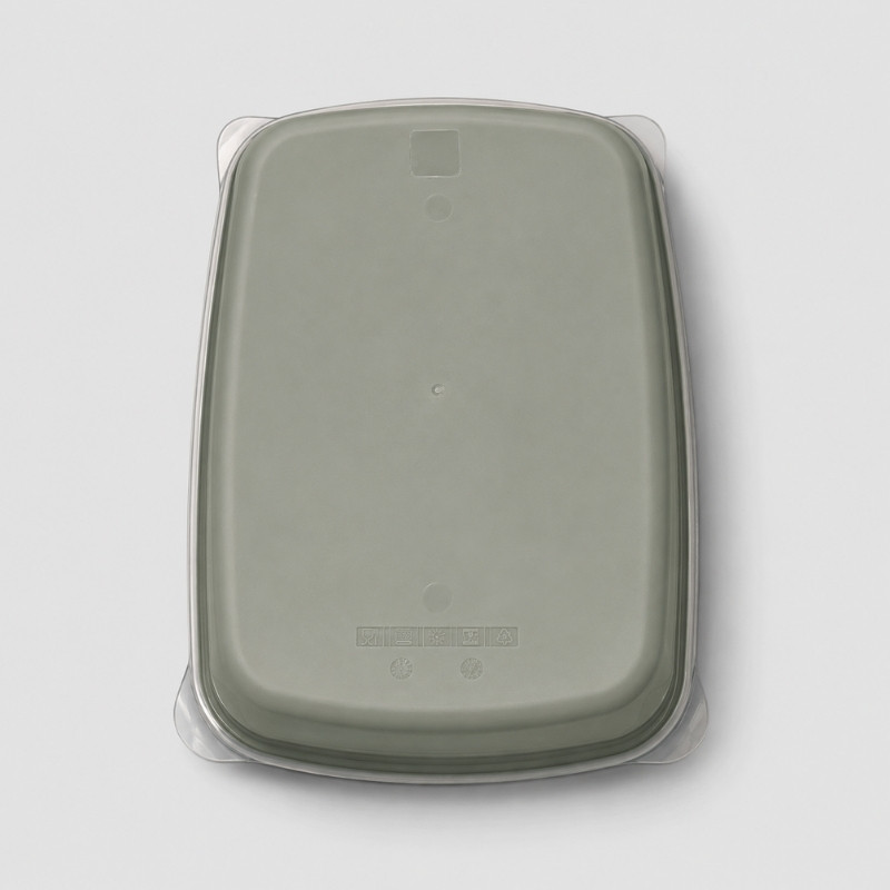 Continental Homeware Airtight Rectangular Food Storage Container 1.3L - Mist Green - Image 4