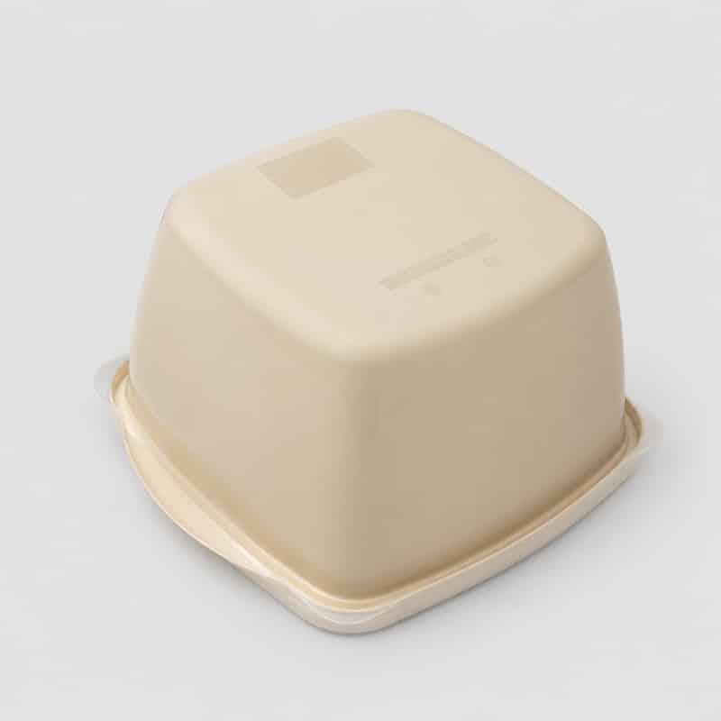 Continental Homeware Airtight Square Food Storage Container 1.3L - Cream - Image 4