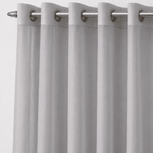 Hometouch Grey Mystical Voile Eyelet Curtain – 145x225cm