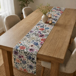 Hometouch Botanical Garden Textured Table Runner 30x255cm