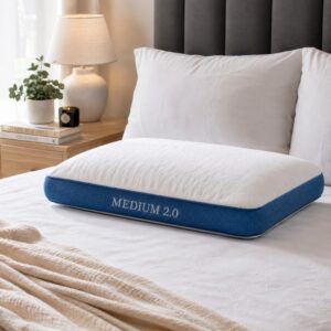 Hometouch Medium Memory Foam Pillow – 60x40cm