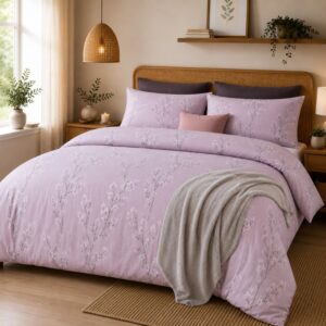 Horrockses Cotton Blend 144 Thread Count Duvet Cover Set – Blossom Springs