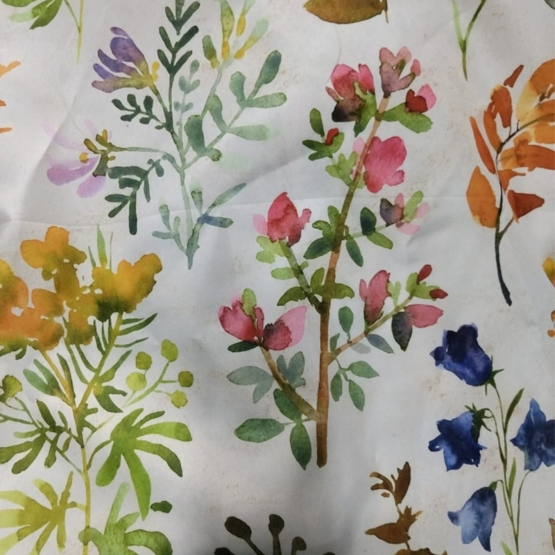 Hometouch Watercolour Meadow Textured Table Runner 30x255cm - Image 2