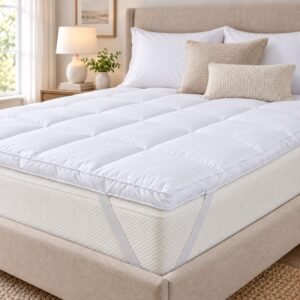 Espello 90gsm Microfibre Quilted Mattress Topper