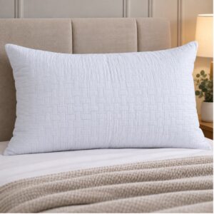 Espello Ultrasonic Quilted Microfibre Standard Pillow – 800g – 45x70cm