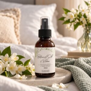 Serene Botanical Silk & Bloom Room & Linen Spray 100ml