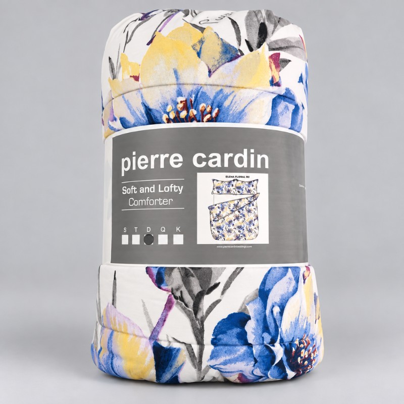 Pierre Cardin Elena Floral Reversible Comforter Set - Image 3