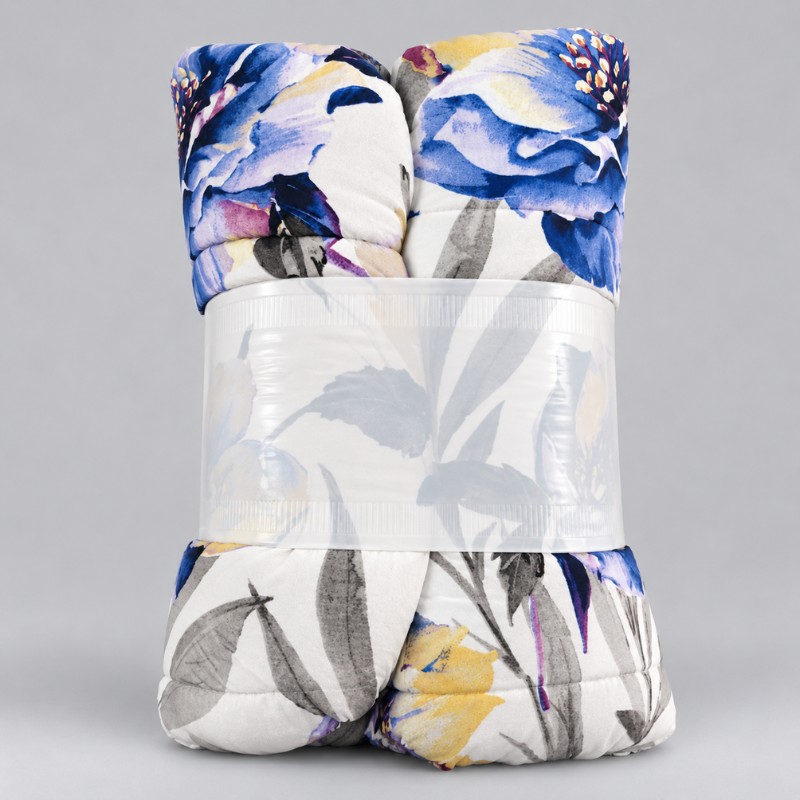 Pierre Cardin Elena Floral Reversible Comforter Set - Image 4