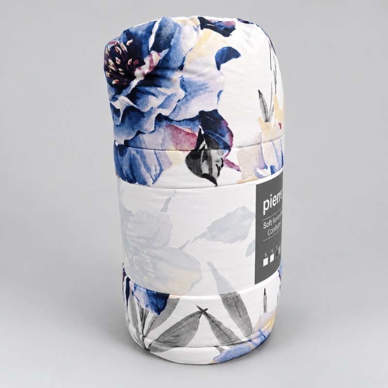 Pierre Cardin Elena Floral Reversible Comforter Set - Image 5